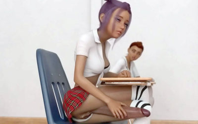 Un Futanari in classe o forse due…